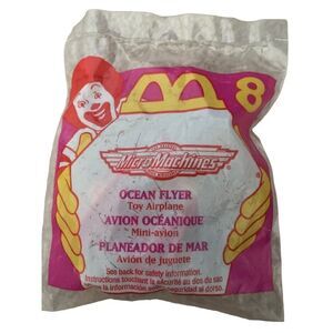 McDonalds Happy Meal Micro Machines Ocean Flyer #8 1996